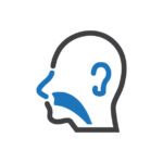 healthcare & medical otolaryngology icon